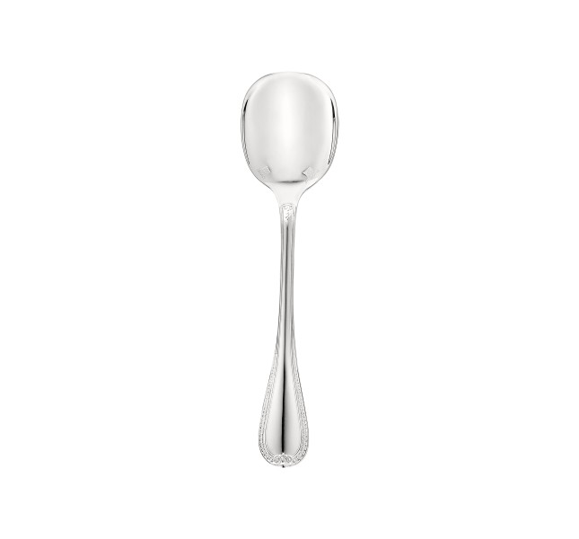 Ice cream spoon, "Malmaison", silverplated