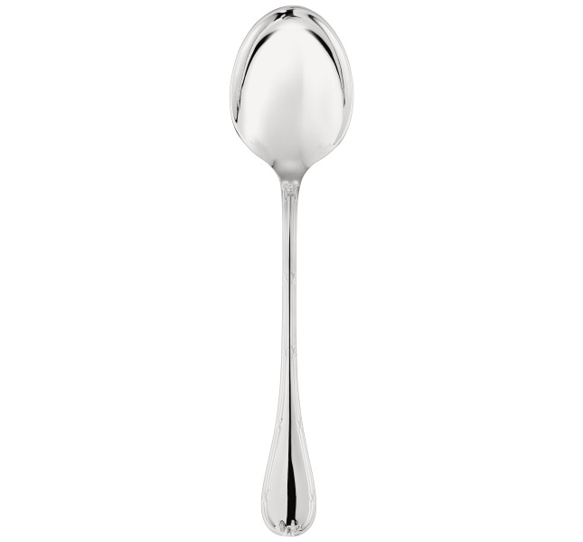 Vegetable spoon, "Rubans", silverplated