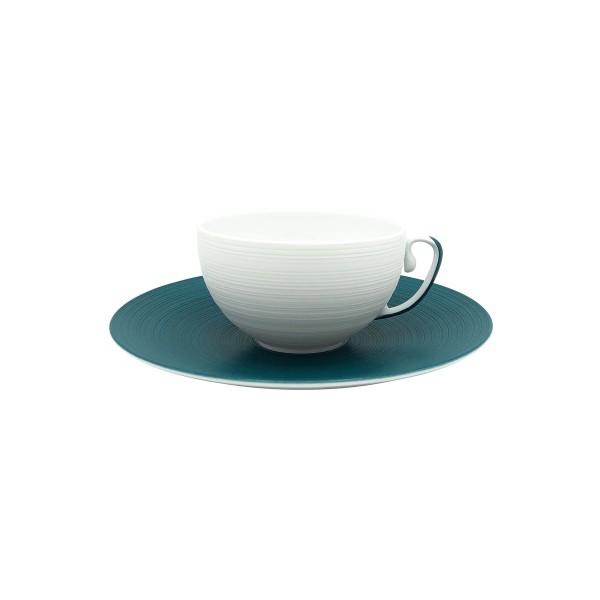 Tea saucer, "Hemisphere - Colors", Persian Blue