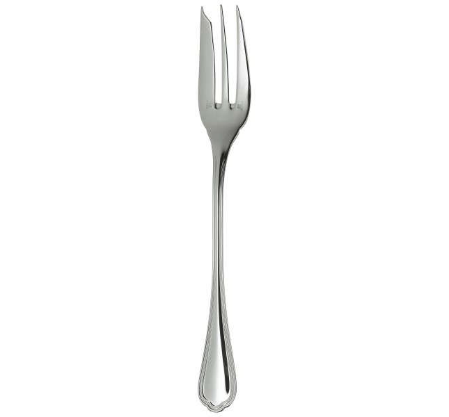 Serving fork, "Spatours", silverplated