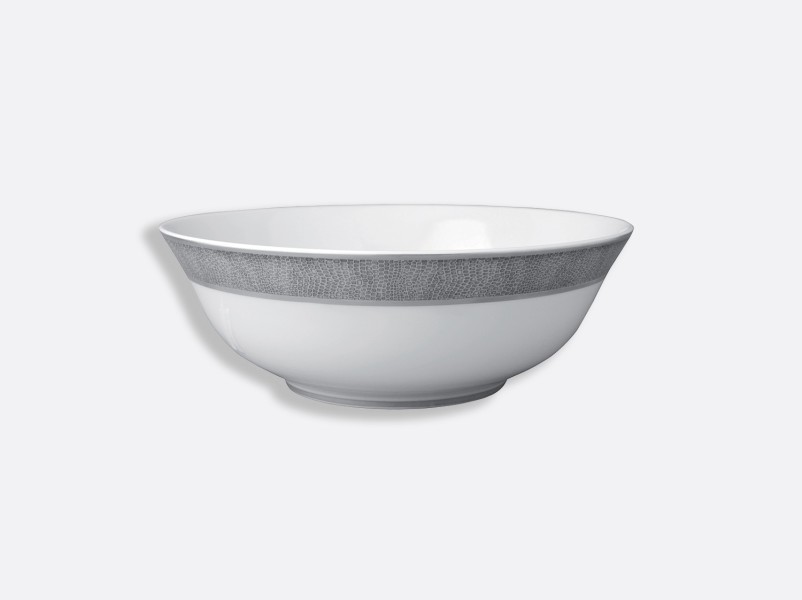Salad bowl 25 cm, "Sauvage", platinum