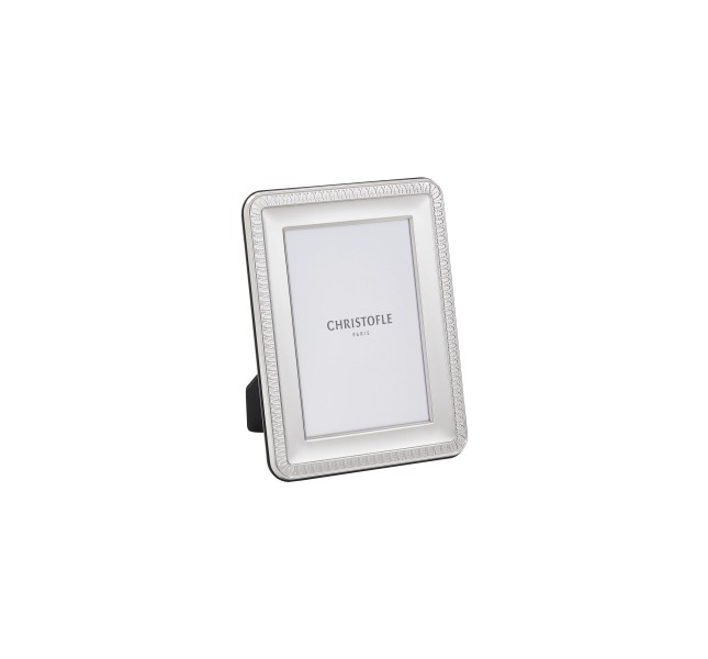 Picture frame - for 10 x 15 cm photos, "Malmaison", silverplated