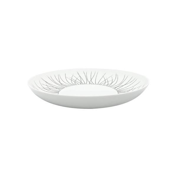 Pasta plate, medium, "Hemisphere - Tundra", Platine