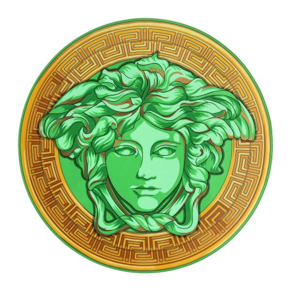 Platzteller 33 cm "Medusa Amplified", Green Coin