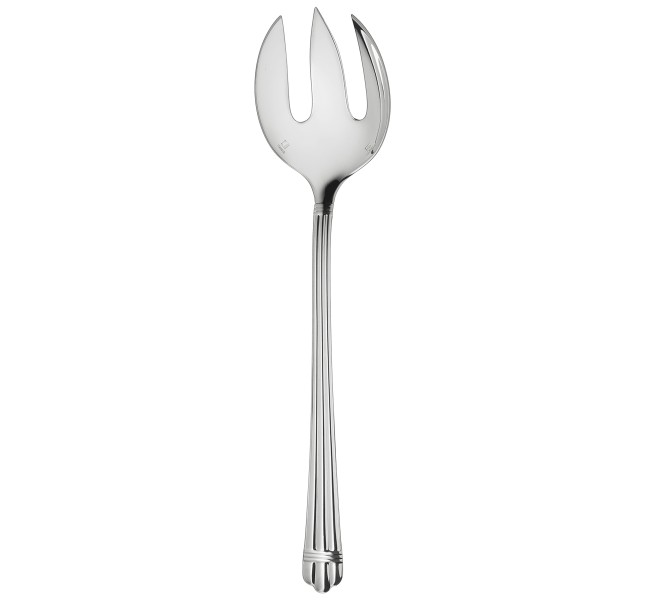 Salad serving fork, "Aria", silverplated