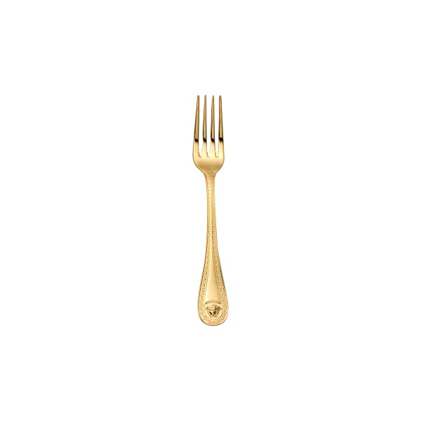 Dinner Fork"Medusa", Vergoldet