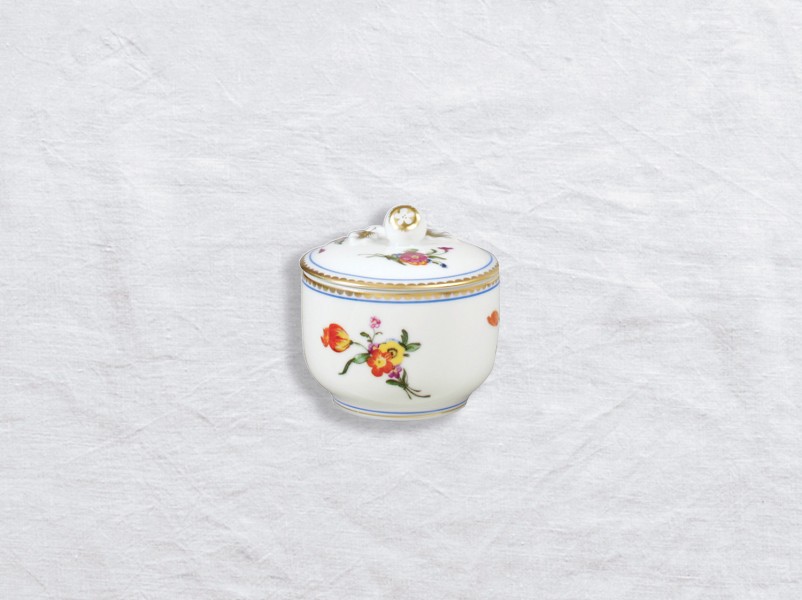 Sugar bowl 19.2 cl, "A La Reine", gold