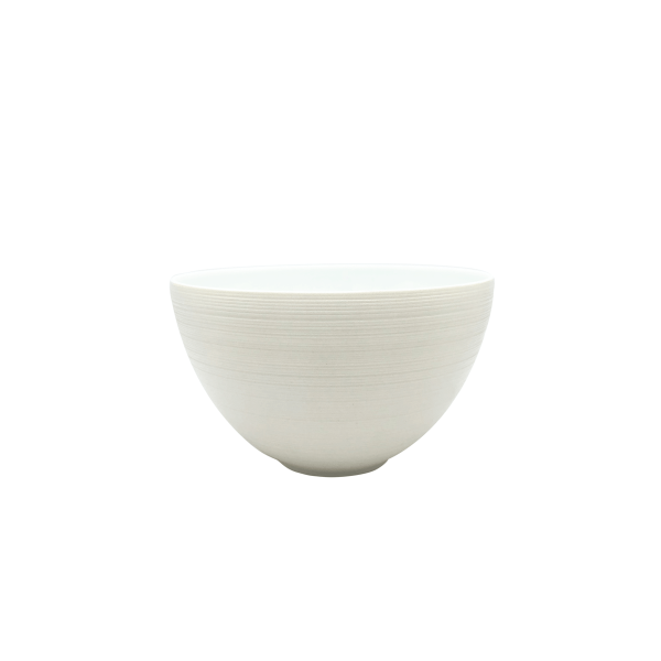 Bowl, large, "Hemisphere - Colors", Vanilla