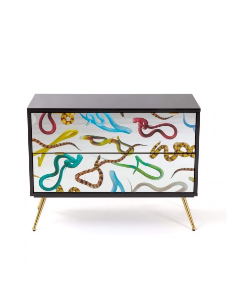 Chest of Two Drawers Snakes