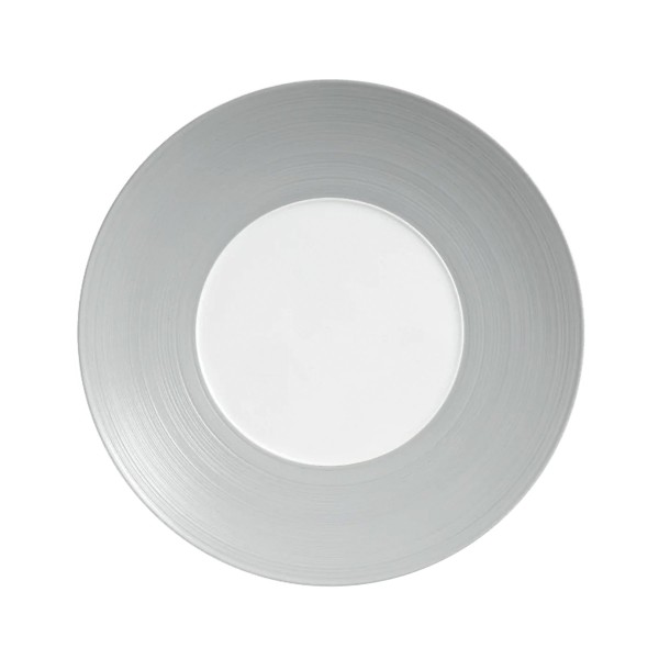 Dinner plate, "Hemisphere - Colors", Grey