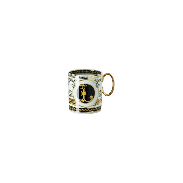 Mug with handle"Virtus Alphabet", Virtus Alphabet L