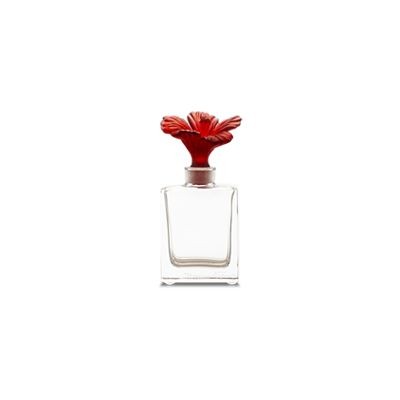 Perfume Bottle 30 ml, "Hibiscus", Red & Green