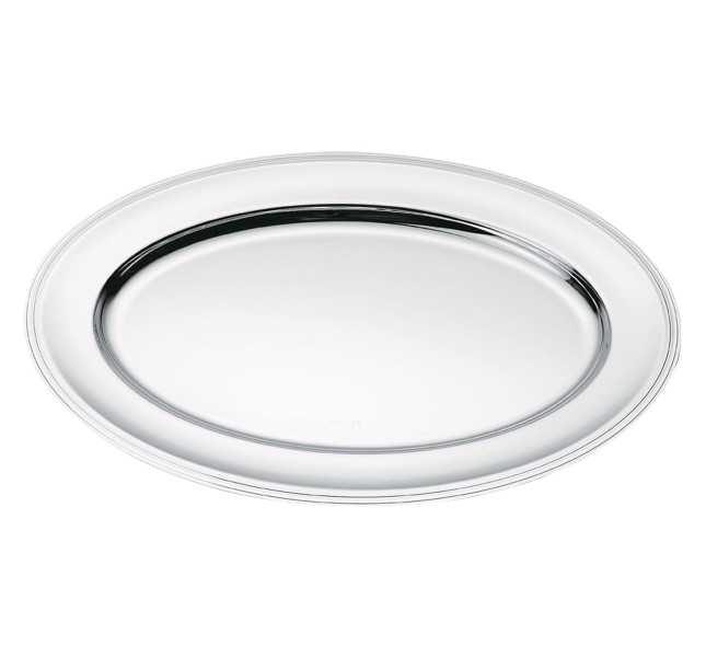 Oval platter 45 cm, "Albi", silverplated