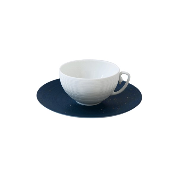 Tea cup 22 cl, "Hemisphere", satin white
