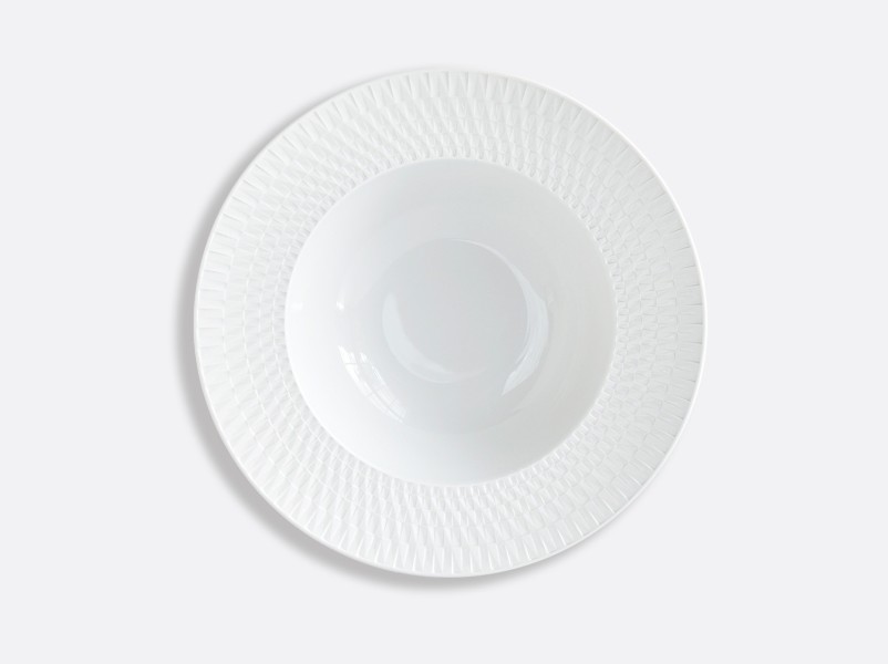 Rim soup plate 22.5 cm, "Twist", white