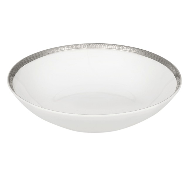 Soup bowl 19 cm, "Malmaison", platinum