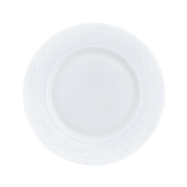 Dinner plate American, "Georgia", White