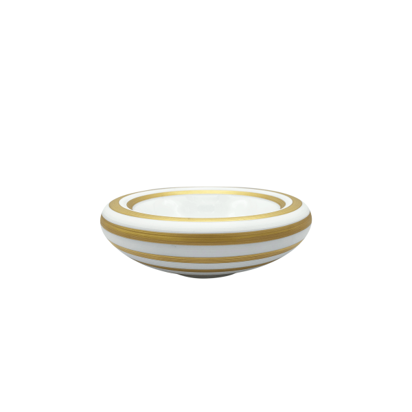 Bubble cup, medium, "Hemisphere - Precious Metals", Striped Gold