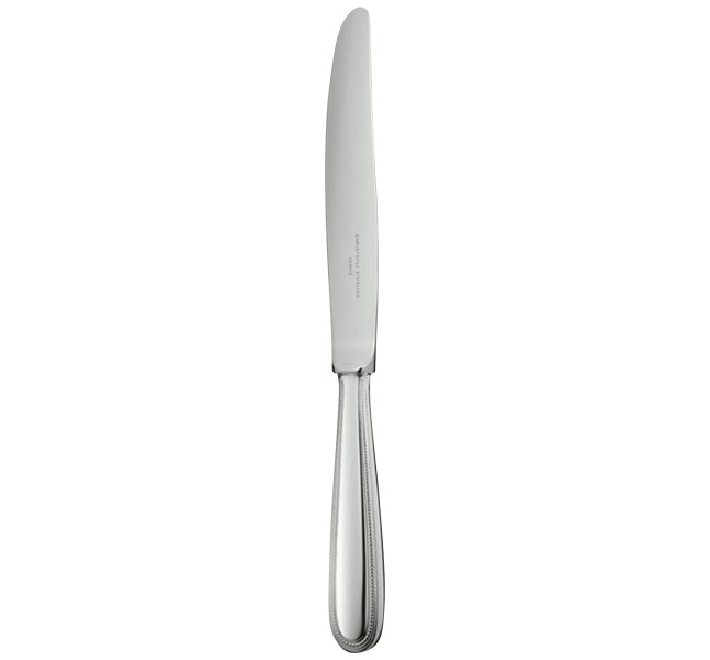 Standard knife, "Perles", sterling silver