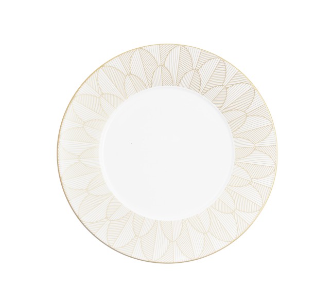 Dinner plate 27 cm, "Malmaison Impériale", gold