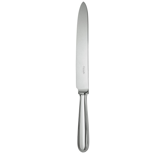Carving knife, "Perles", silverplated