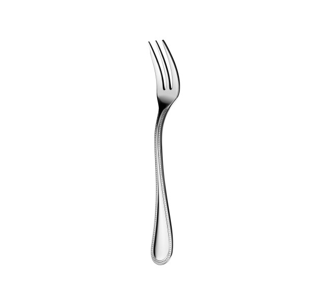 Cake fork, "Perles", stainless steel