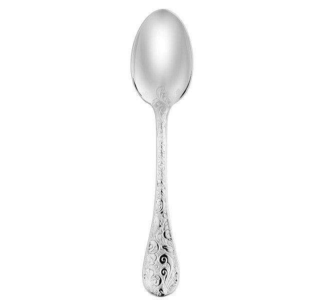 Standard soup spoon, "Jardin d'Eden", silverplated