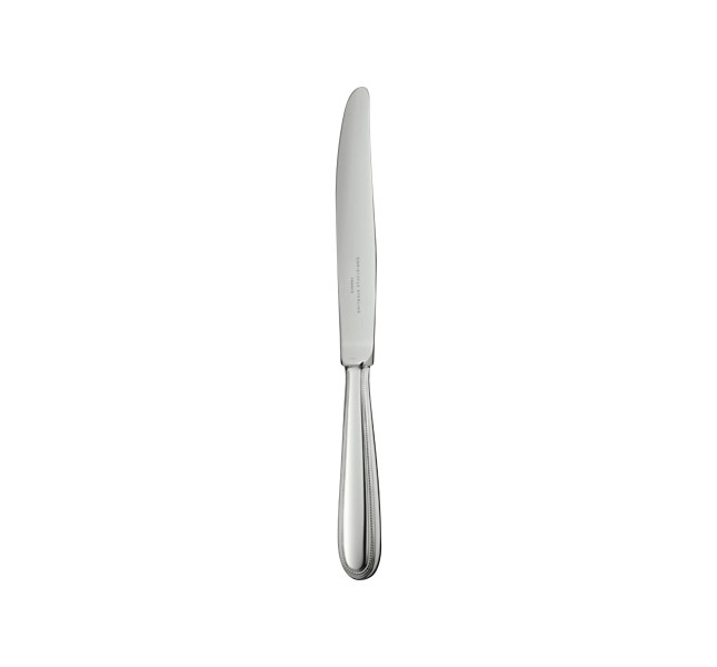 Dessert knife, "Perles", sterling silver