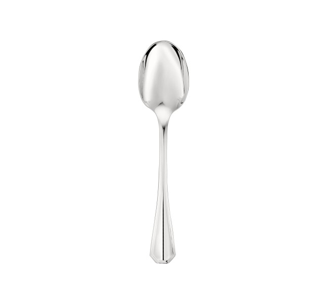 Dessert spoon, "America", silverplated