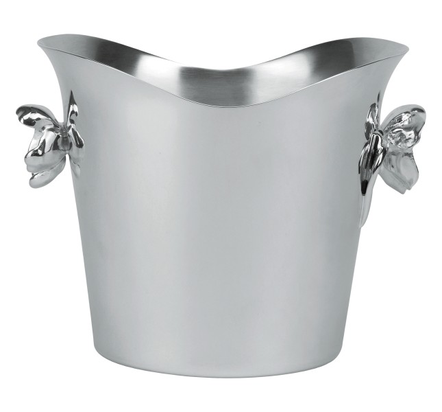 Ice bucket, "Anémone-Belle Epoque", silverplated
