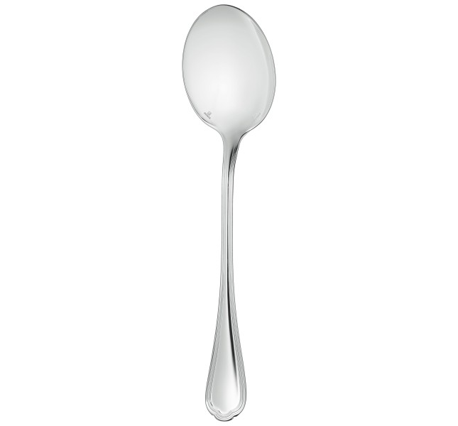 Salad serving spoon, "Spatours", silverplated