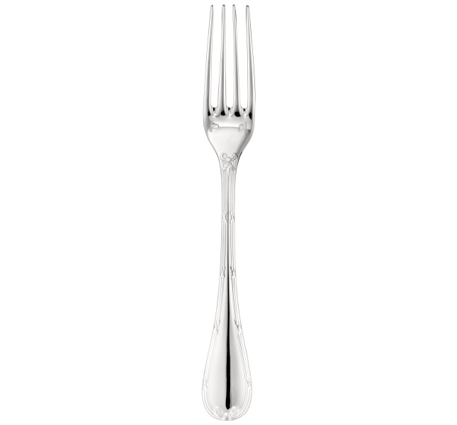 Standard fork, "Rubans", silverplated