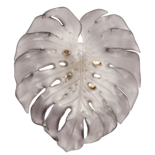 Large Wall lamp by Emilio Robba, "Monstera", Grey