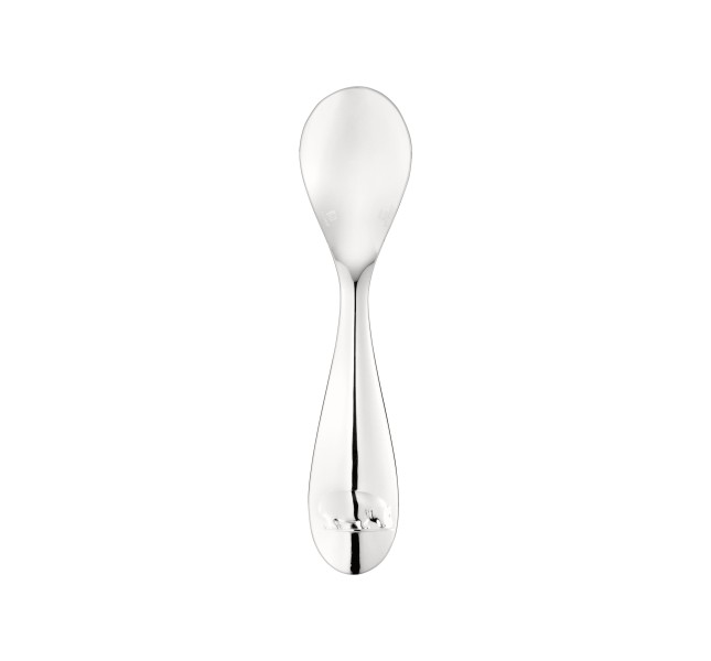 Baby spoon, "Savane", silverplated