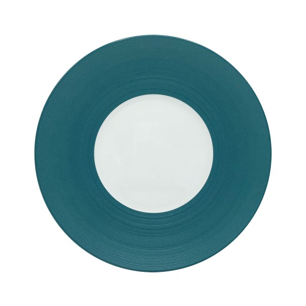 Dinner plate, "Hemisphere - Colors", Persian Blue