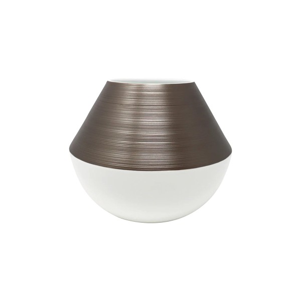 Vase, small, "Hemisphere - Colors", Metallic Grey