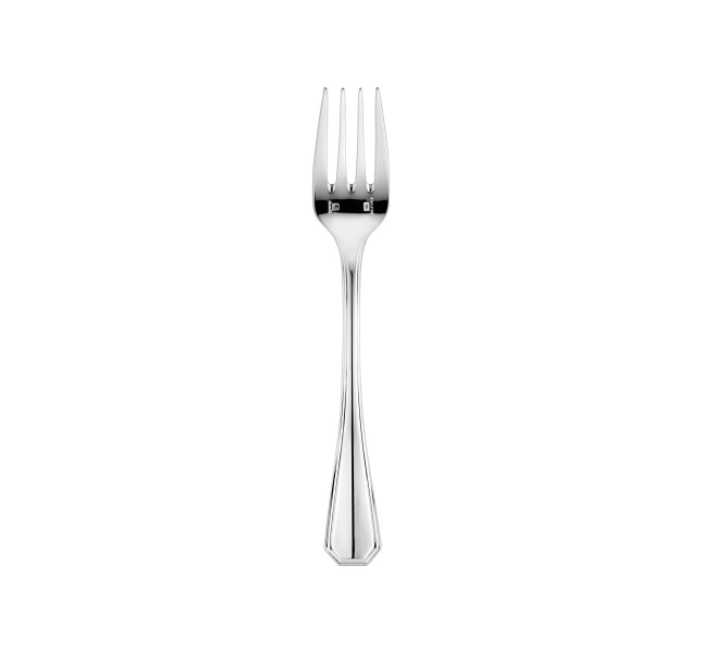 Salad fork, "America", silverplated