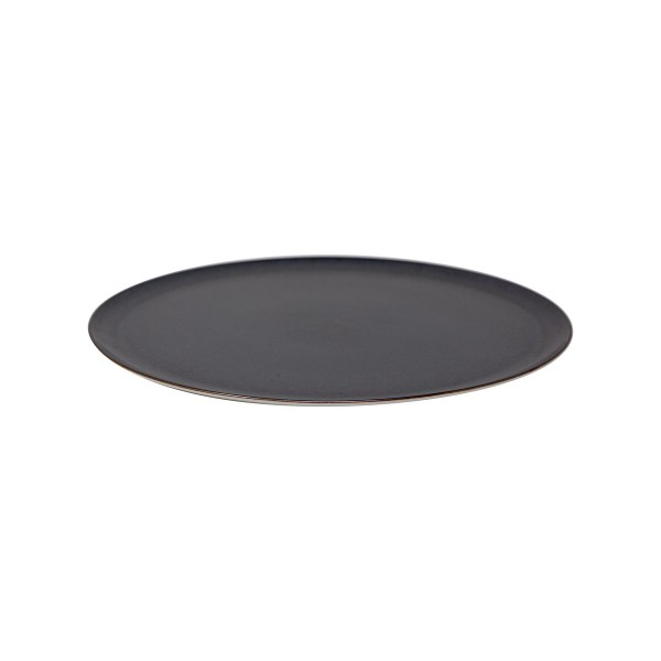 Plate 29 cm, "Bora Bora", black
