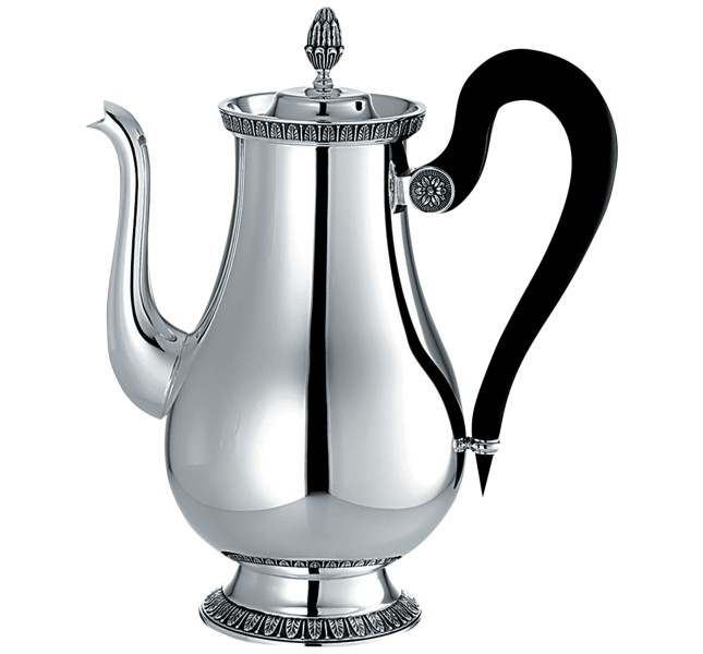 Coffee pot 1.2 l, "Malmaison", silverplated