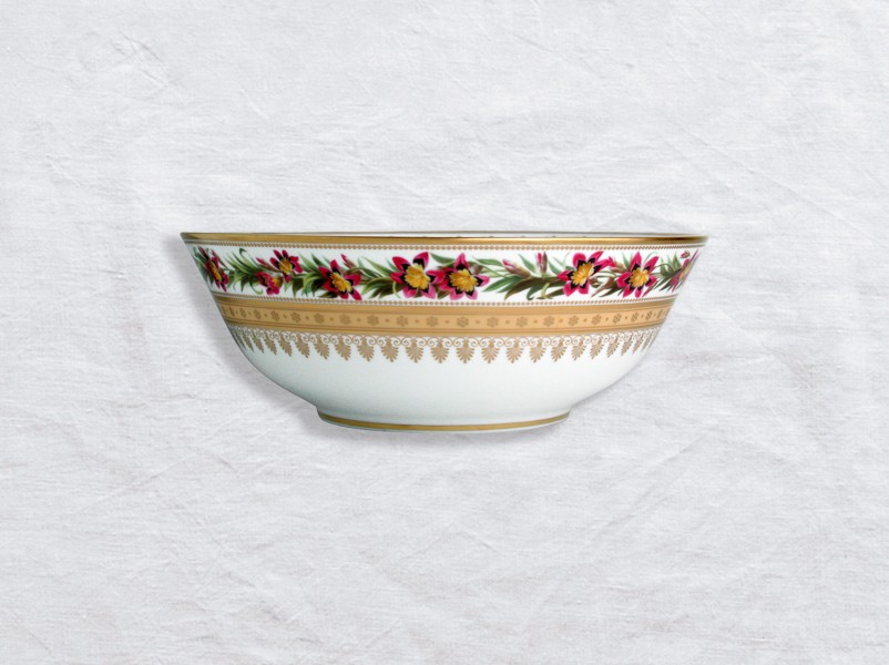 Salad bowl 25 cm, "Botanique", gold