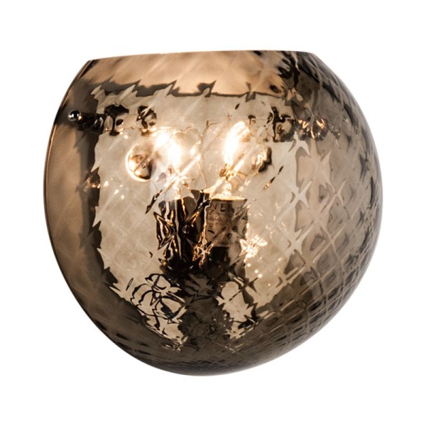 Wandlampe 26 cm, "Balloton Lamp", grau