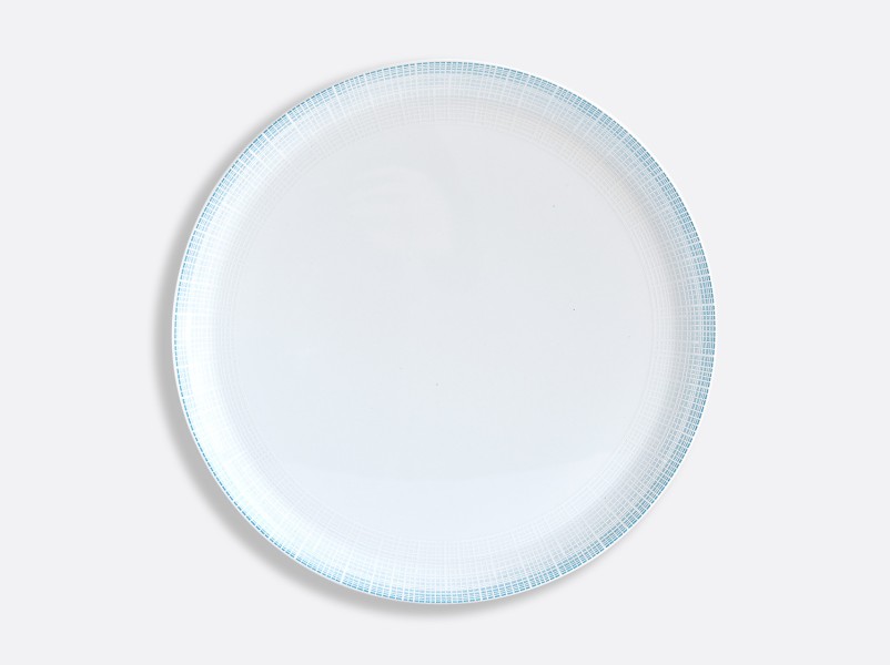 Round tart platter 32 cm, "Saphir", blue