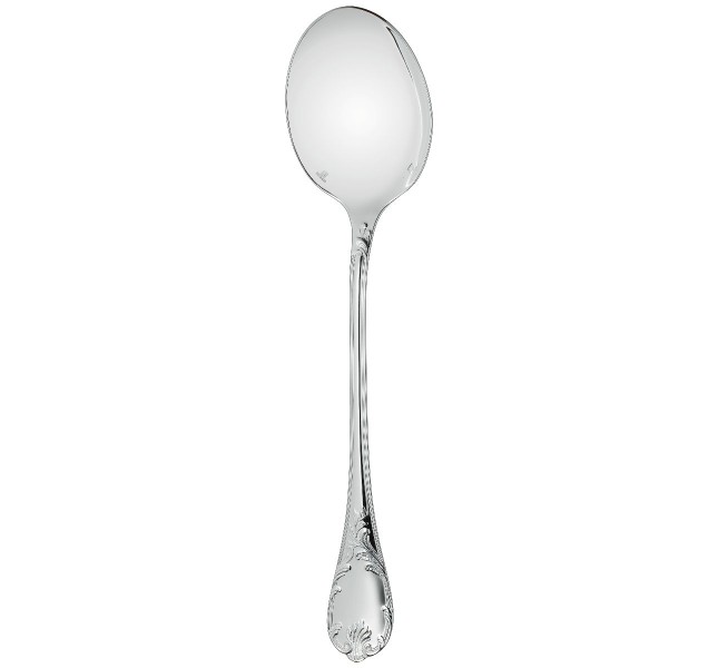 Salad serving spoon, "Marly", silverplated