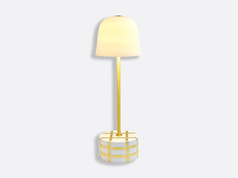 LED Lamp Maillage, "Campanule", gold