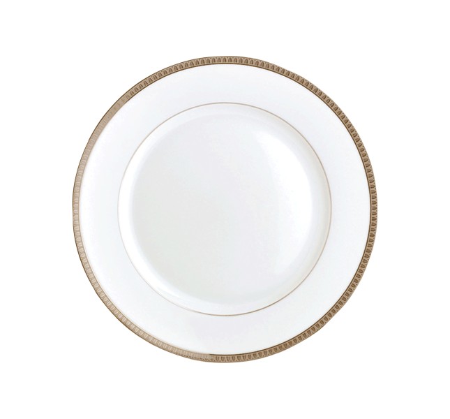 Dessert plate 21 cm, "Malmaison", platinum