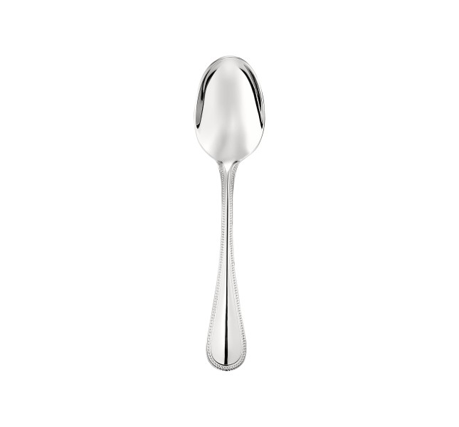 Tea spoon, "Perles", stainless steel