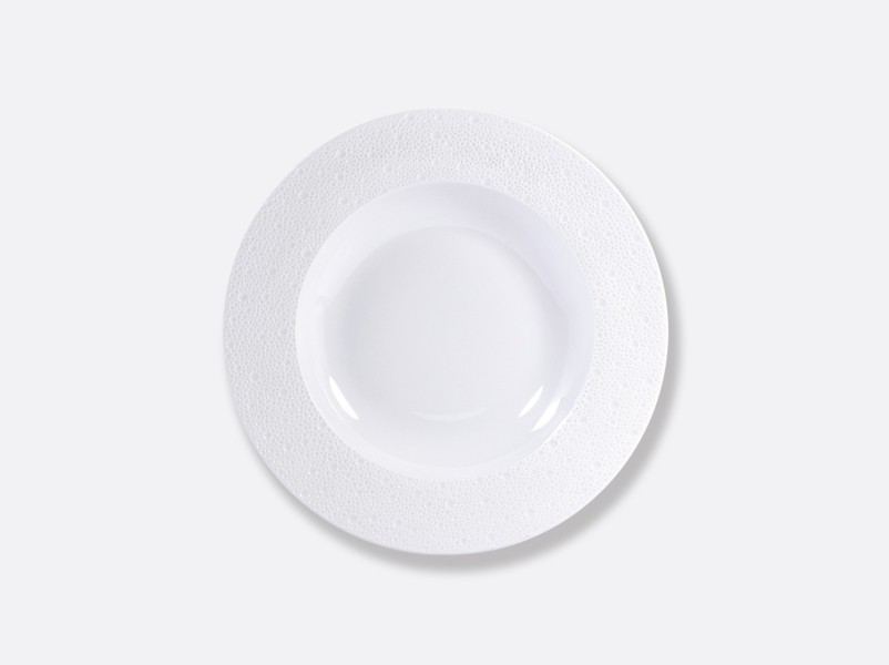 Rim soup plate 23 cm, "Ecume", white