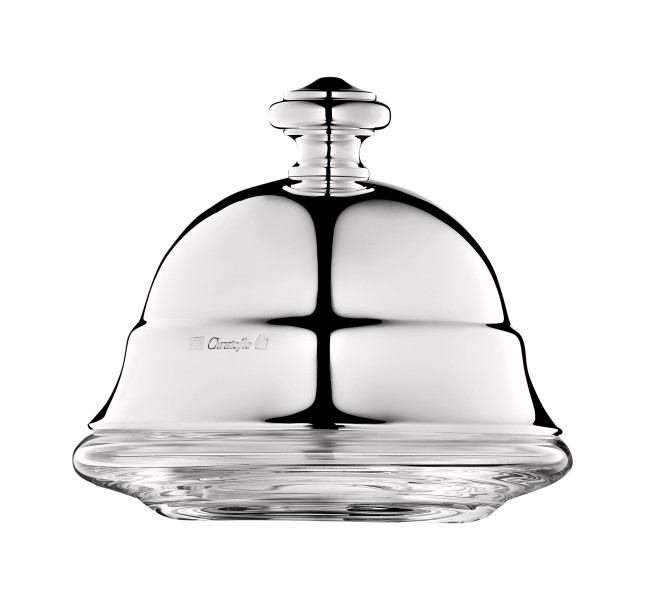 Butter dish 8.4 cm, "Albi", silverplated