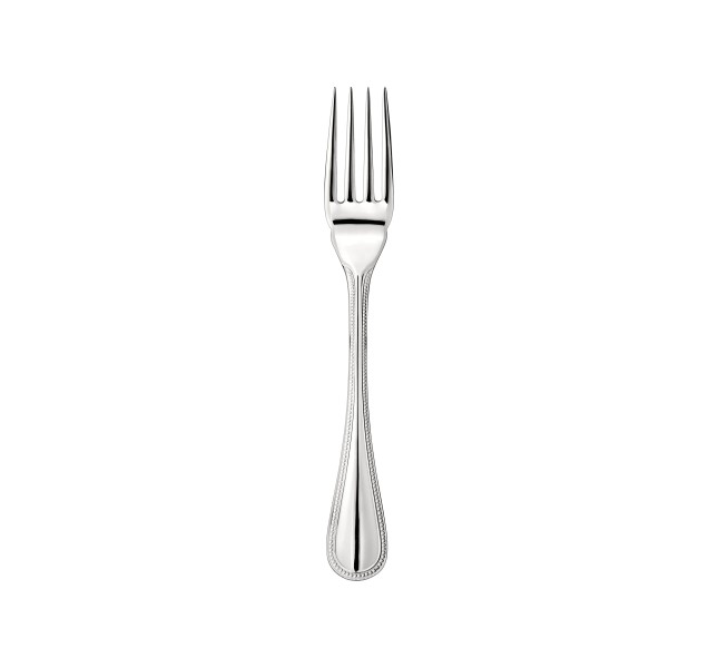 Fish fork, "Perles", stainless steel