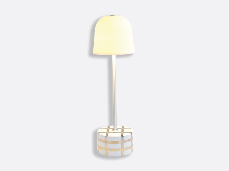 LED-Lampe Maillage, "Campanule", platin